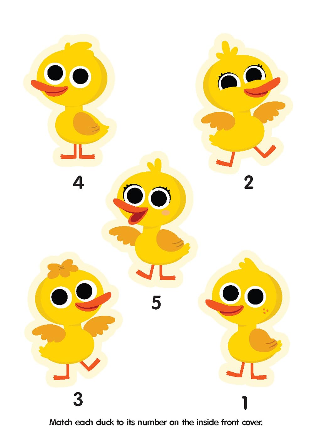 Super Simple Five Little Ducks Sticker Activity Book