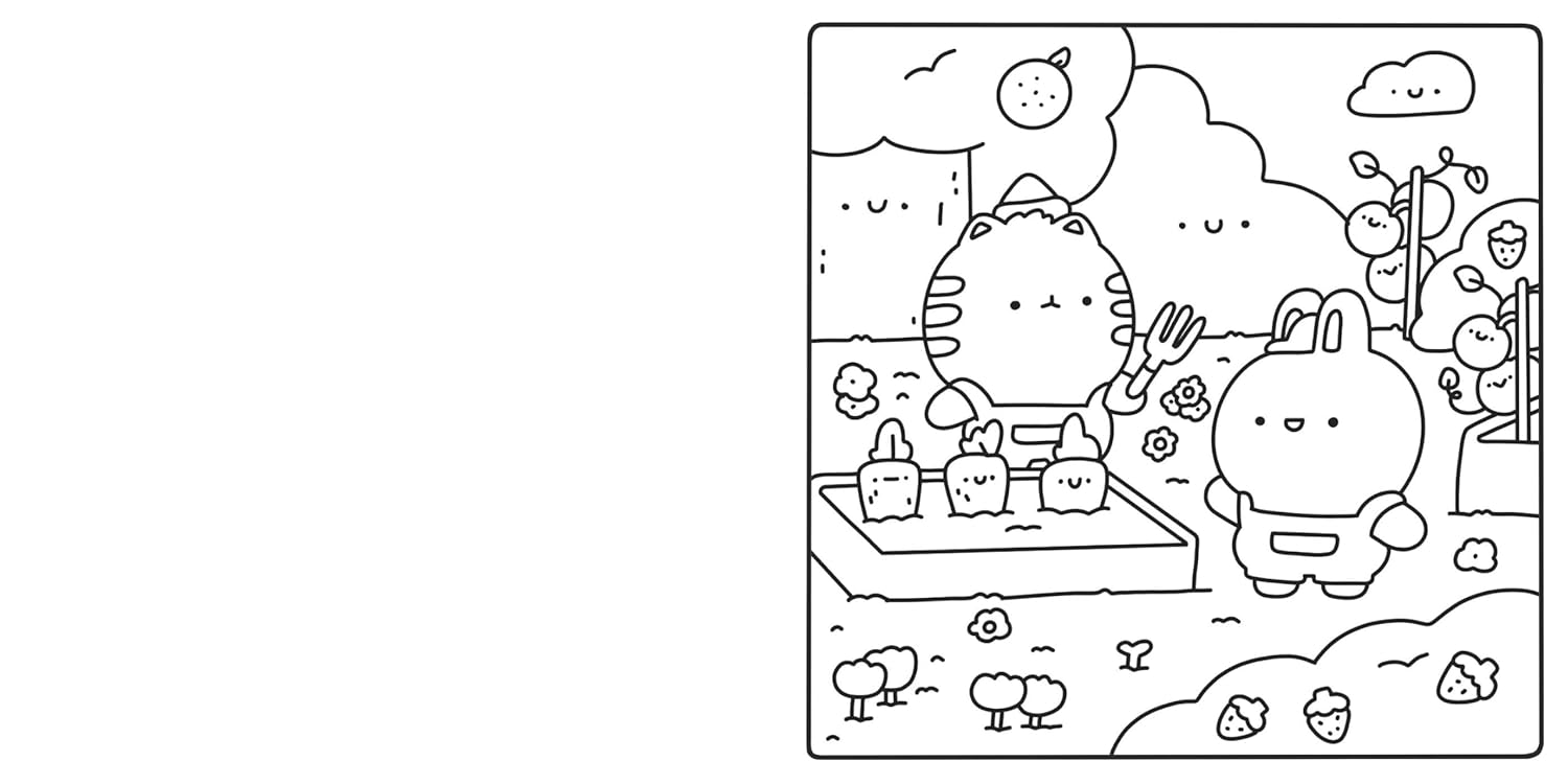 Cute & Cozy Coloring - Cheery