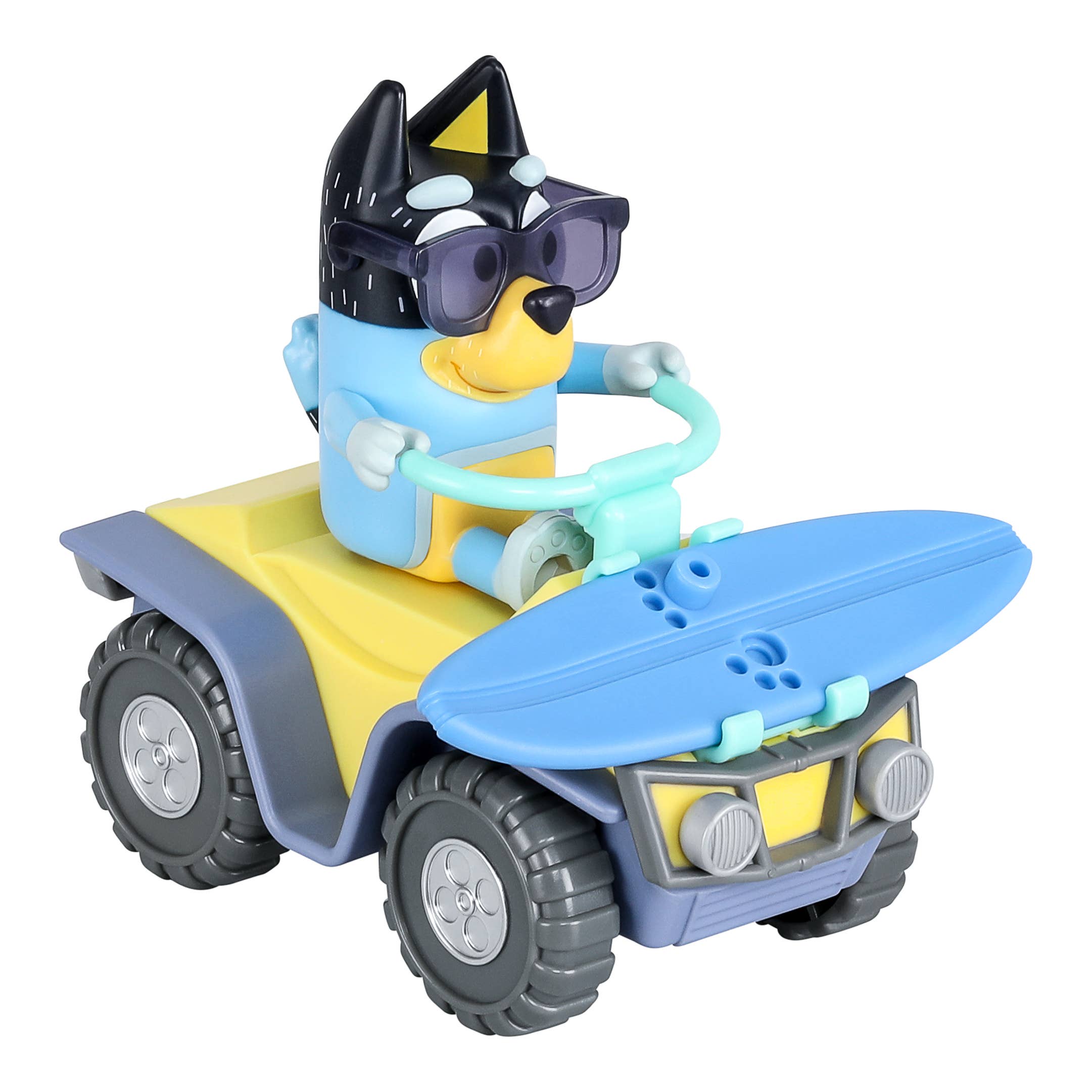 Bluey Vehicle and Figure Pack Beach Quad with Bandit