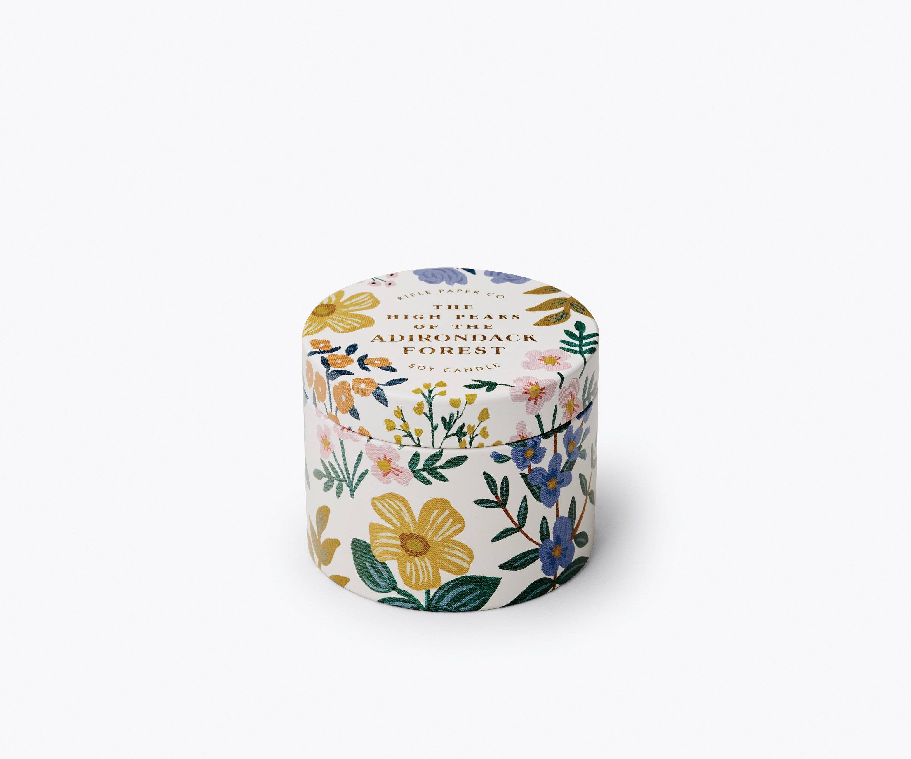 The High Peaks of the Adirondacks Forest Candle