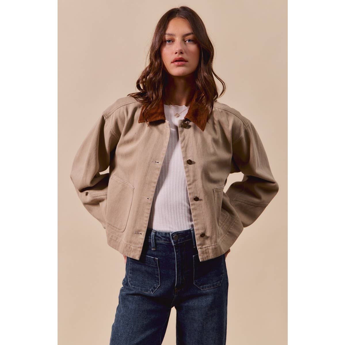 Rowan Cropped Barn Jacket