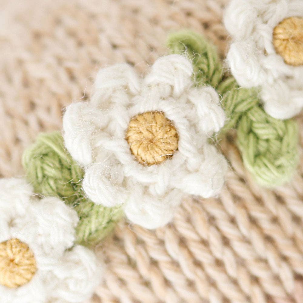 Baby Honey Bear || Ivory Floral