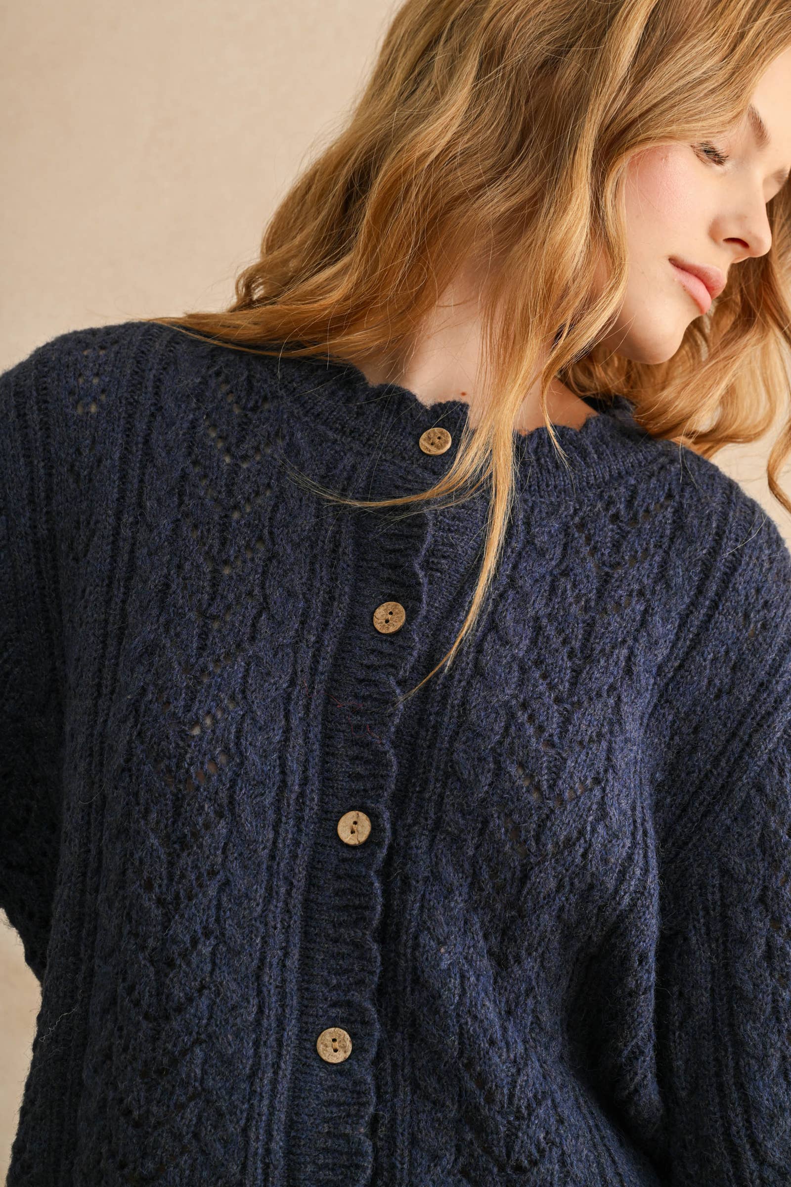 Marlowe Cable Knit Cardigan