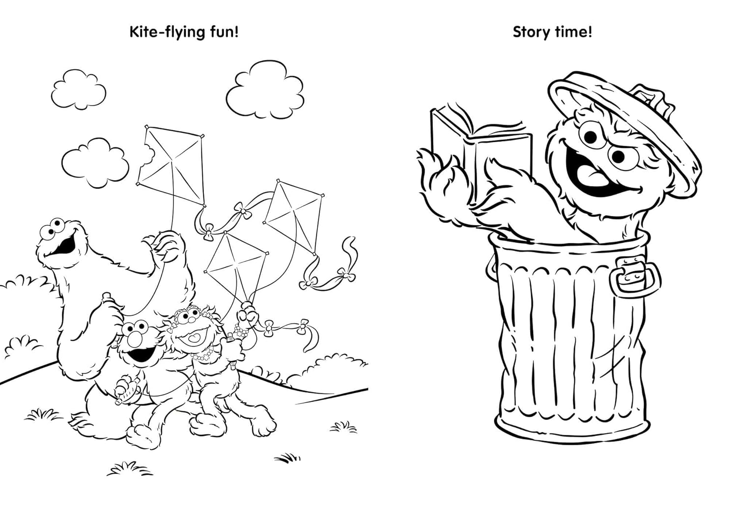 Sesame Street: My First Big Book of Coloring
