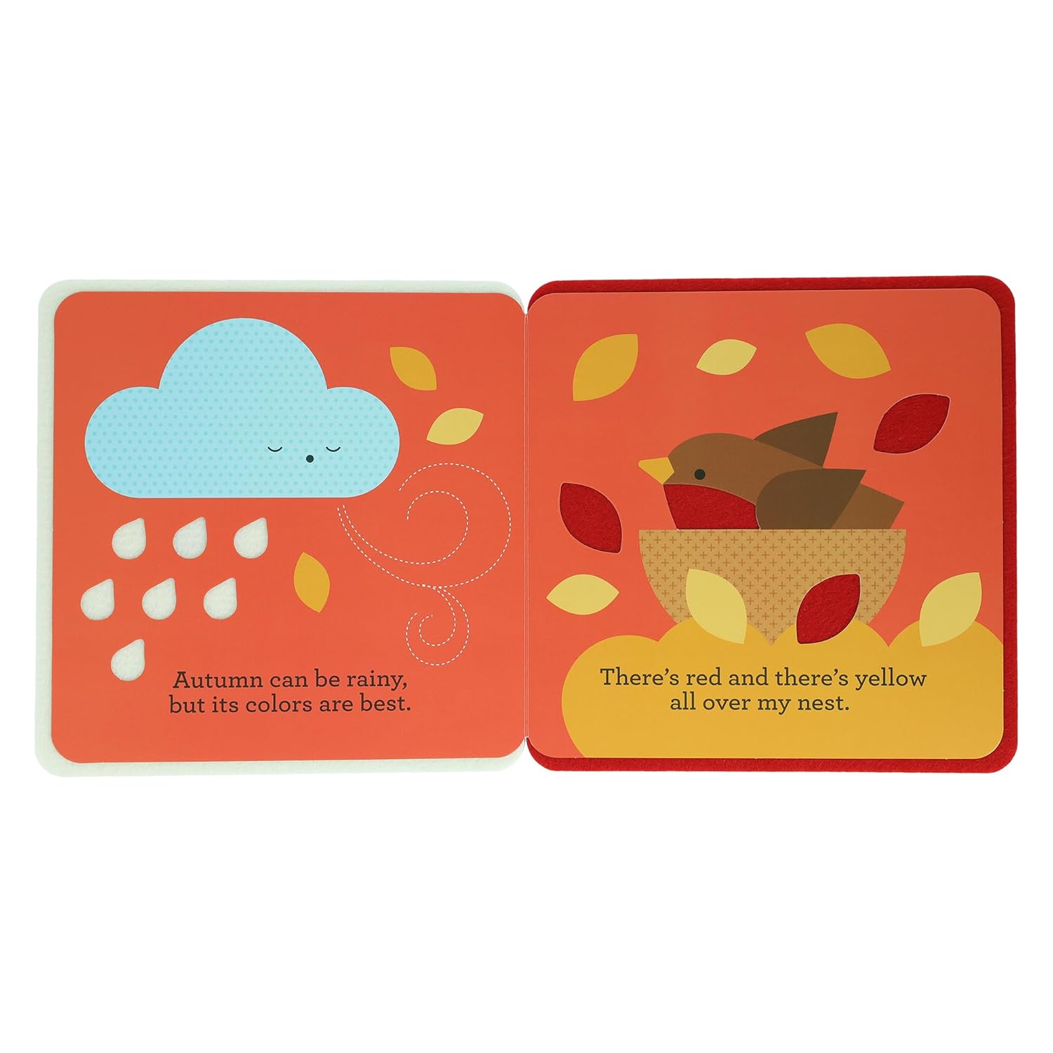 A First Felt Book: Rain and Shine