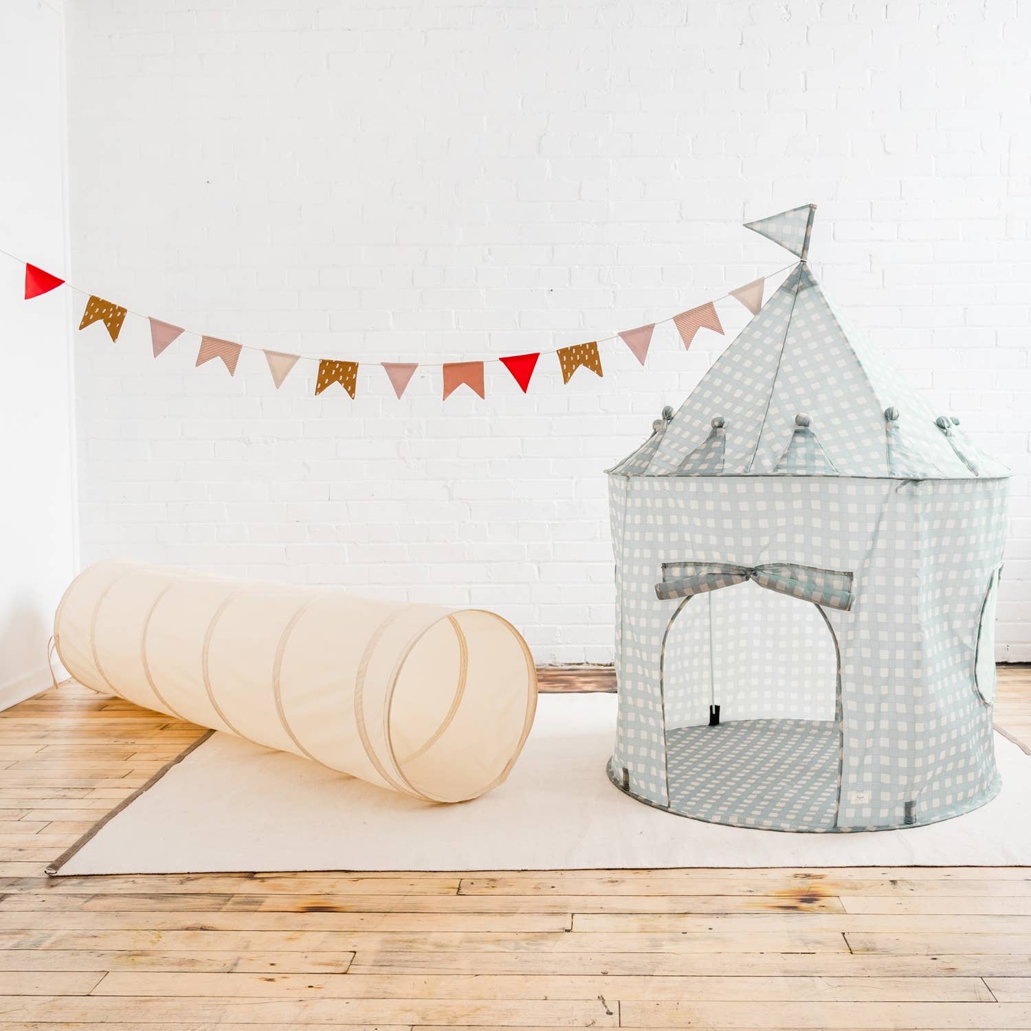 Play Tunnel || Checkerboard Green