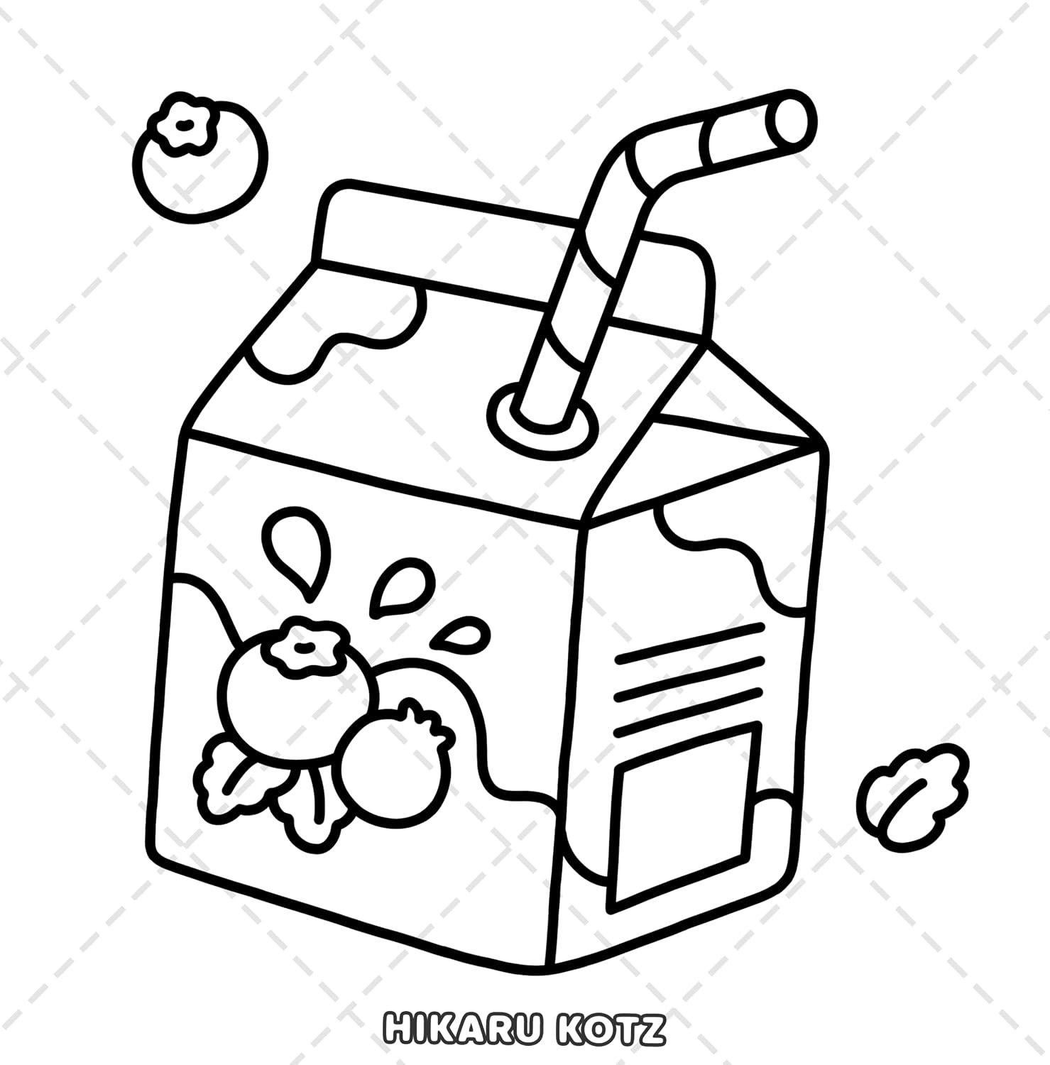 Cute & Simple Easy Coloring Book