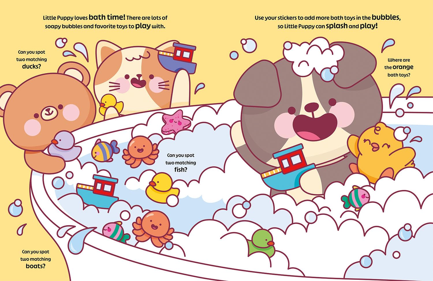 My Cozy Learning: Let's Play - with Little Puppy & Friends