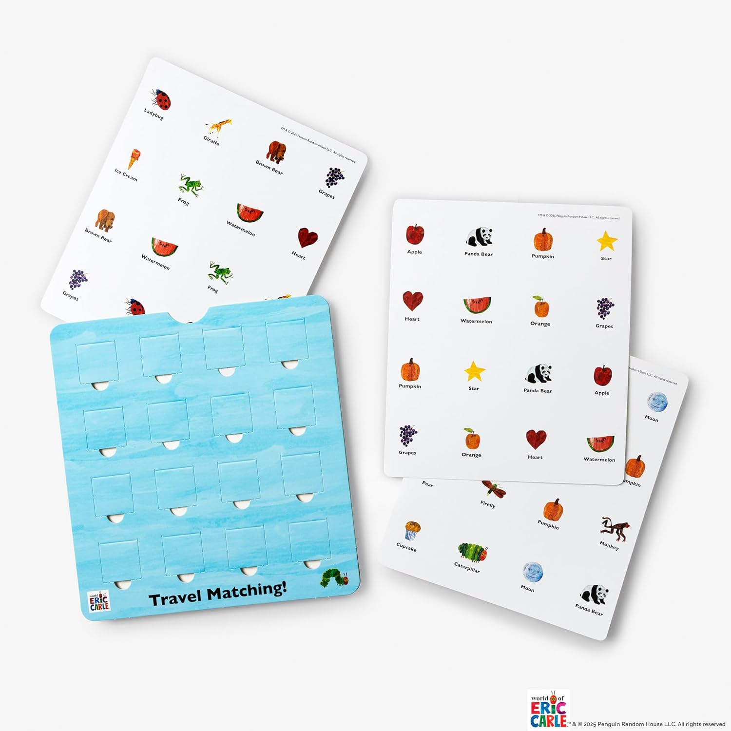 Clarkson Potter The Very Hungry Caterpillar's Travel Matching Game