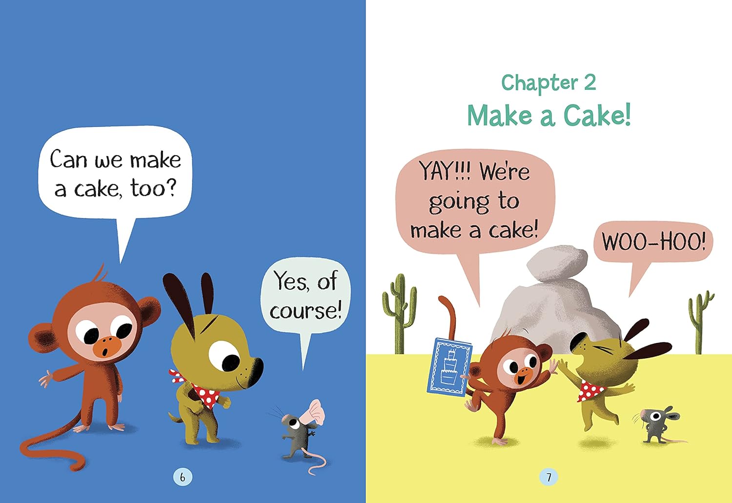 Let's Make Cake! (Bobo and Pup- Pup)