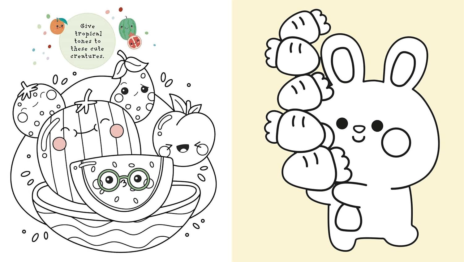 Cuties Café Coloring