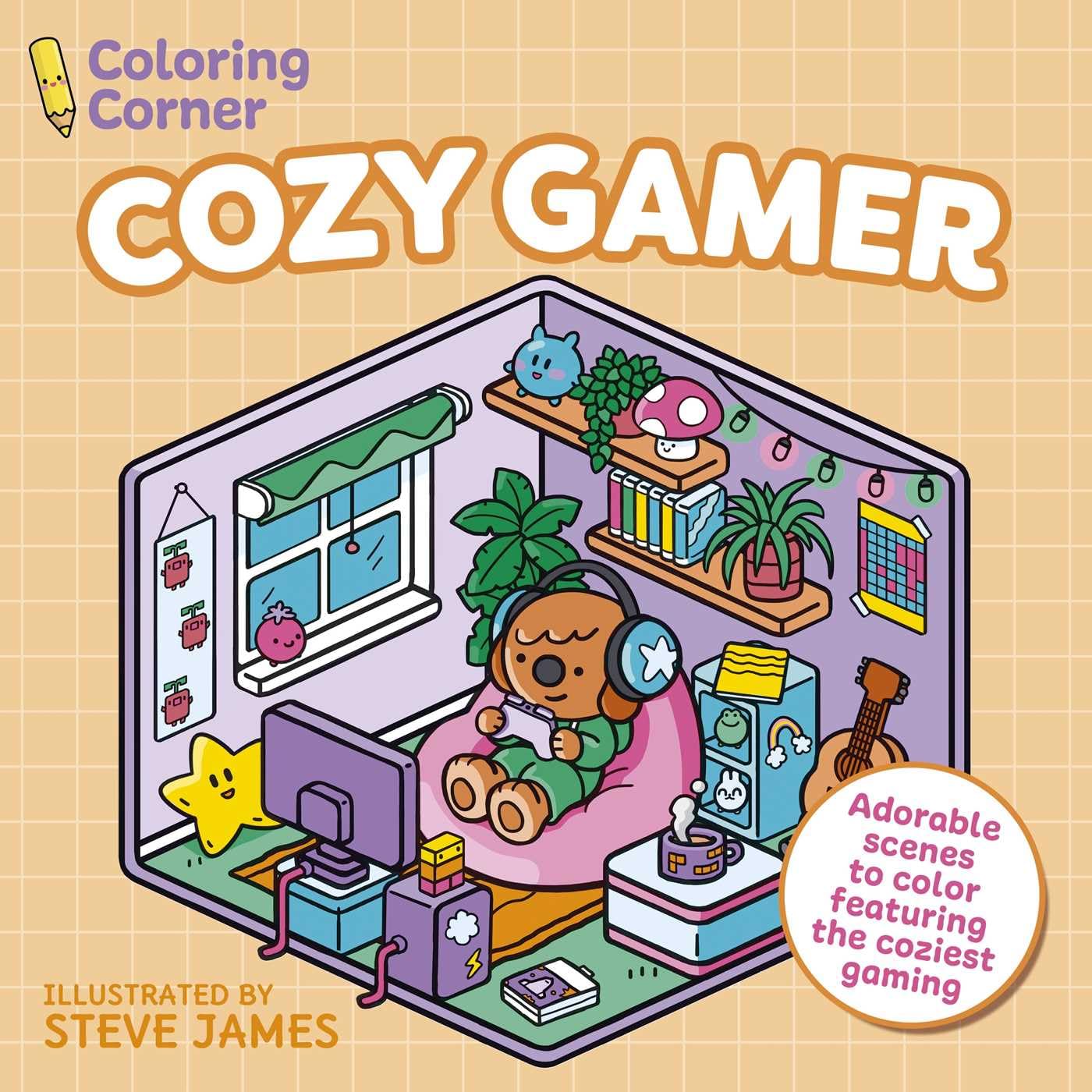 Coloring Corner: Cozy Gamer