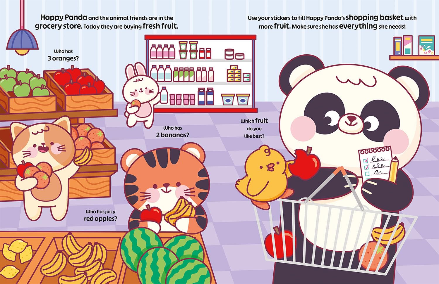 My Cozy Learning: Let's Shop with Happy Panda & Friends