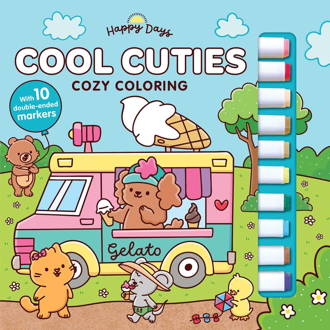 COOL CUTIES: COZY COLORING