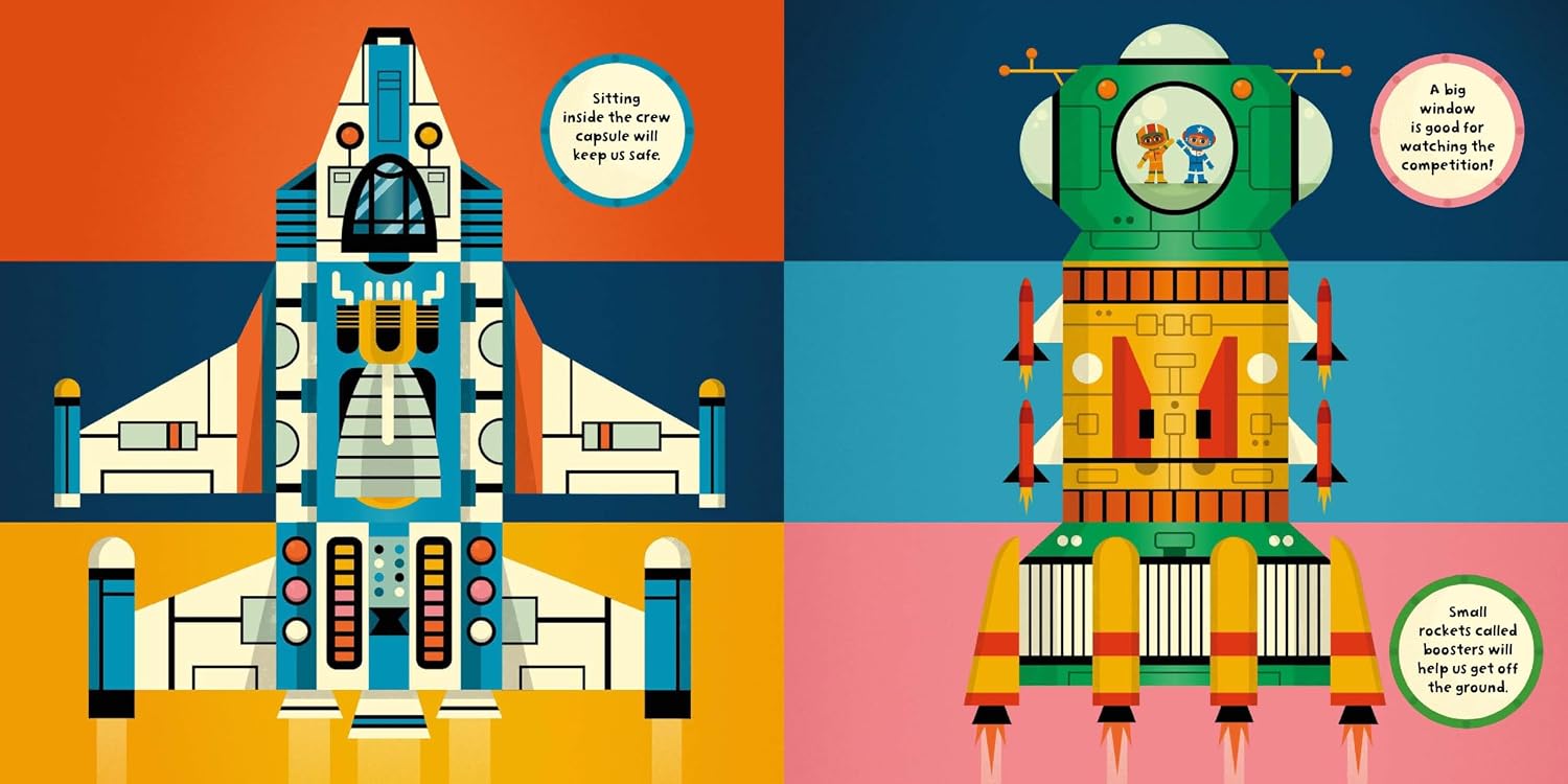 Flip, Flap, Build - Rockets