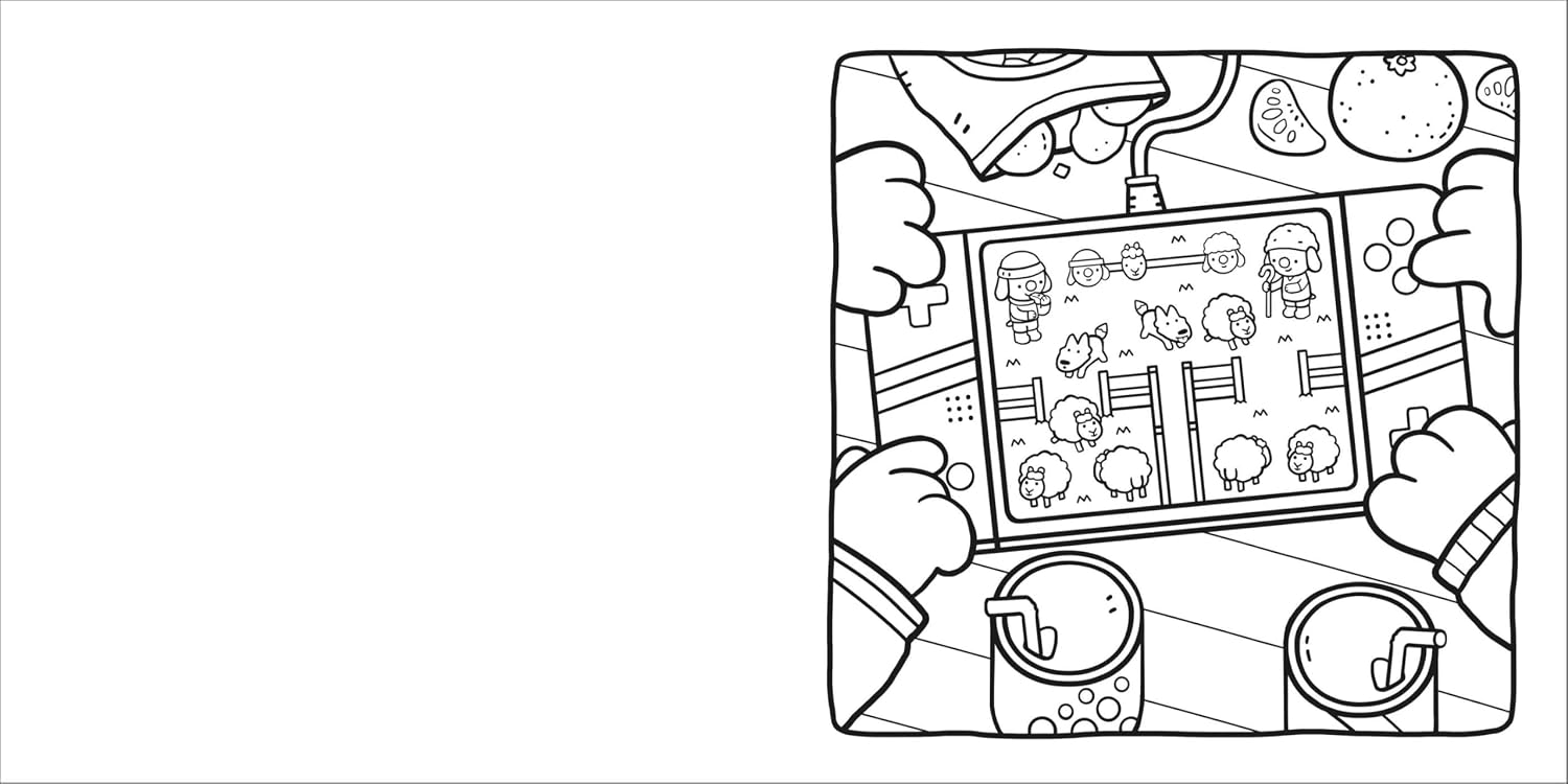 Coloring Corner: Cozy Gamer