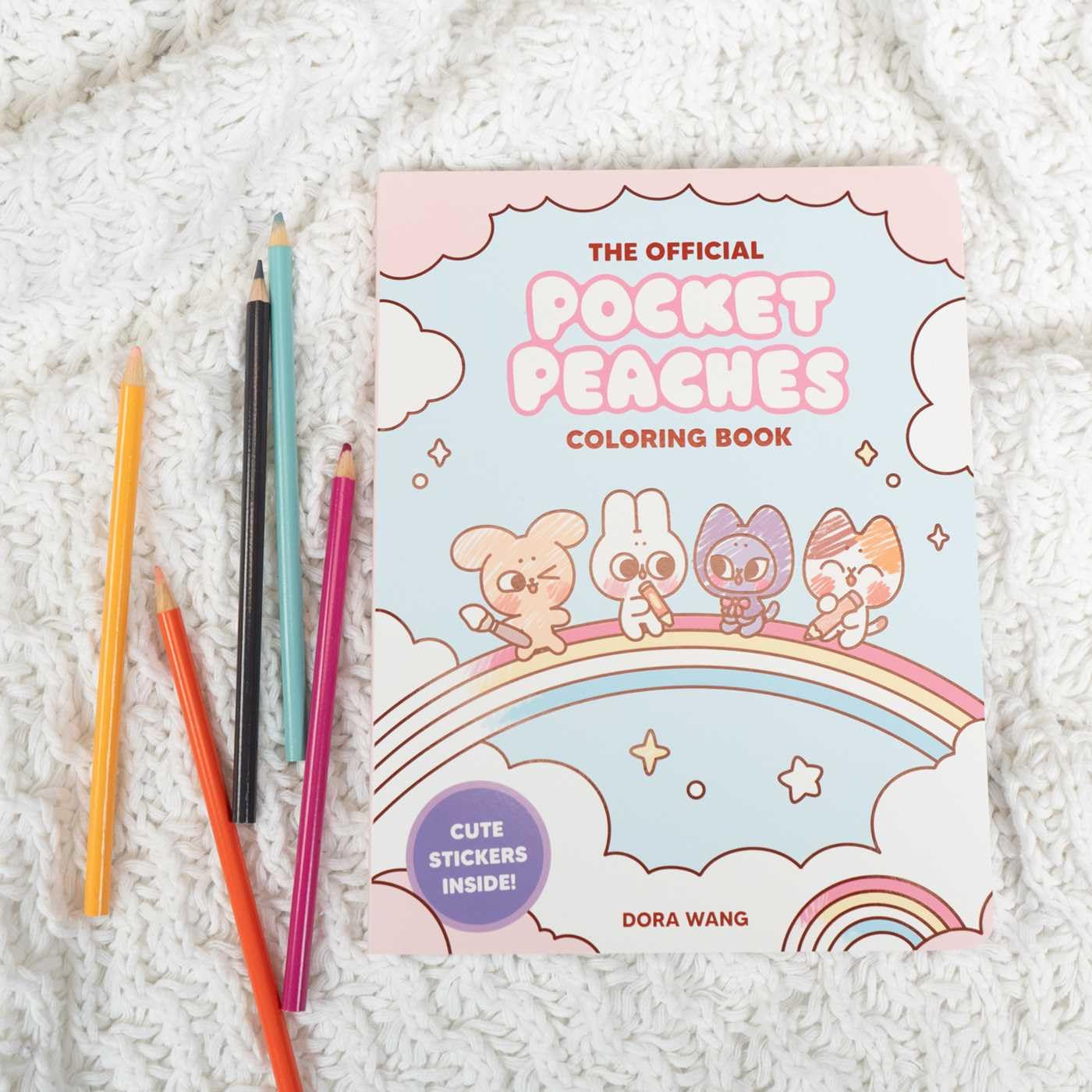 POCKET PEACHES COLORING  BOOK