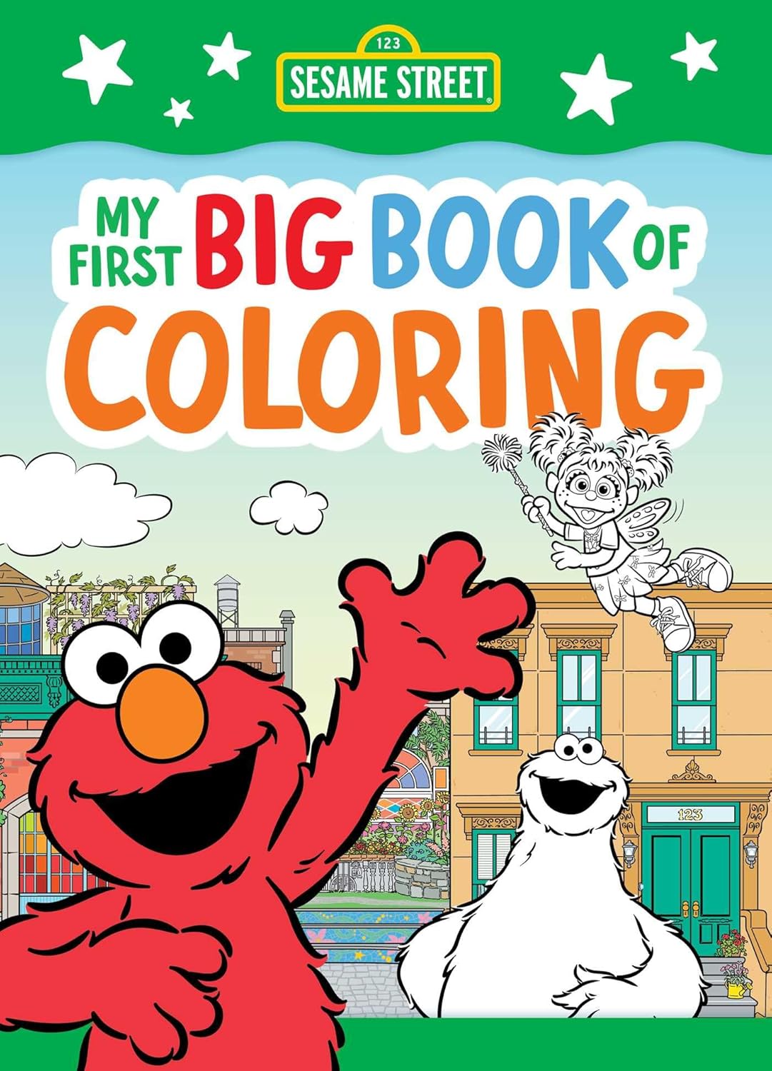 Sesame Street: My First Big Book of Coloring