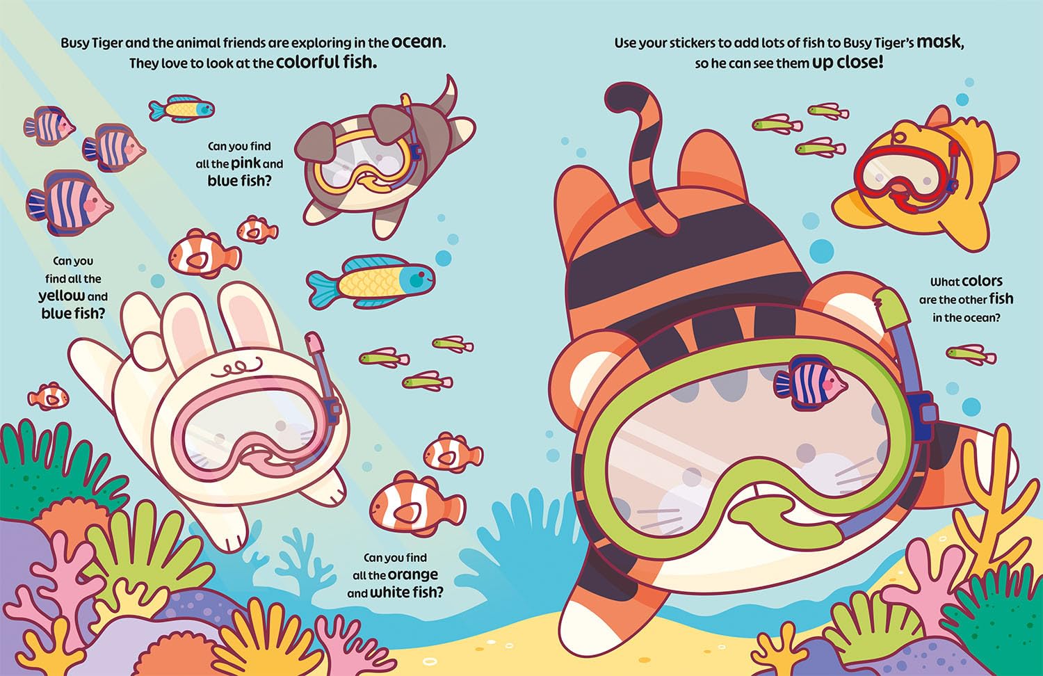 My Cozy Learning: Let's Explore - with Busy Tiger & Friends