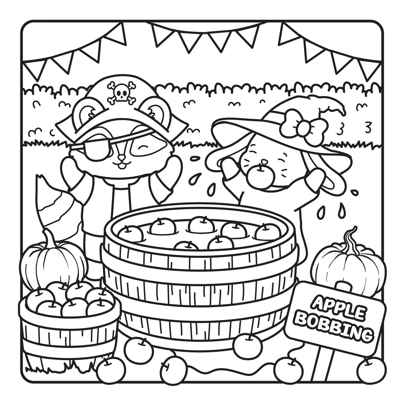 NOT-SO-SPOOKY HALLOWEEN COLORING  BOOK