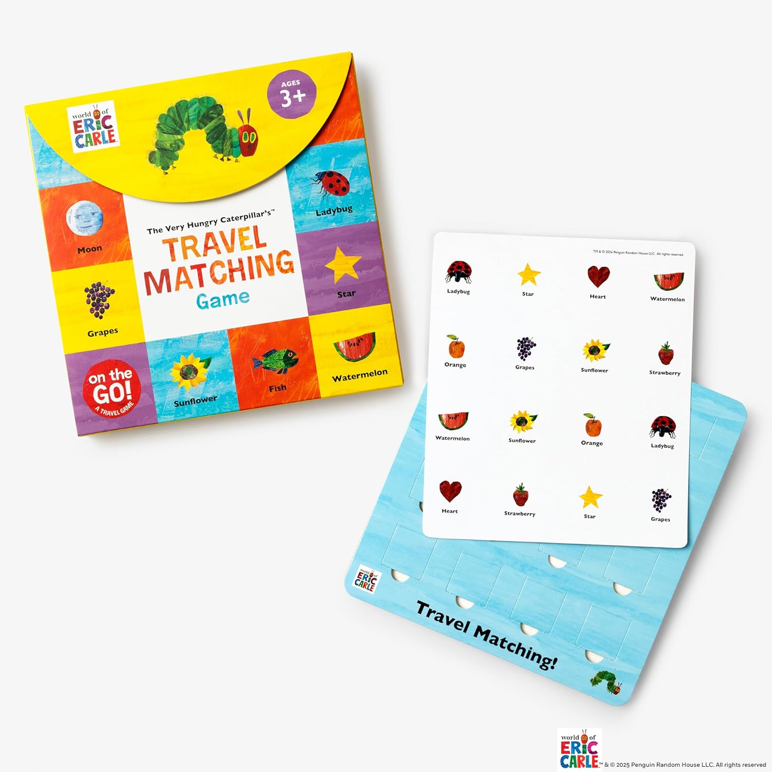 Clarkson Potter The Very Hungry Caterpillar's Travel Matching Game