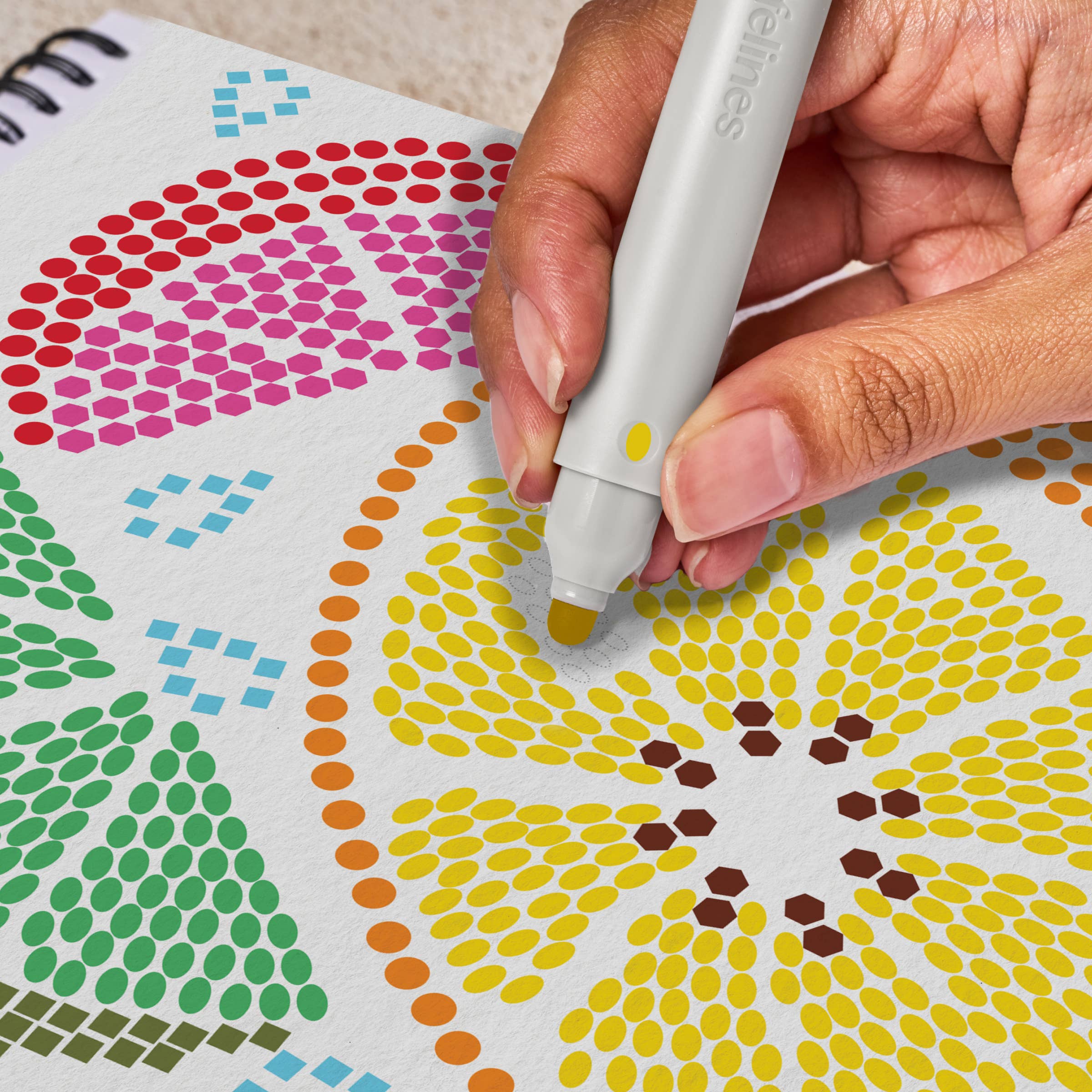 Stamp by Shape || Secret Garden