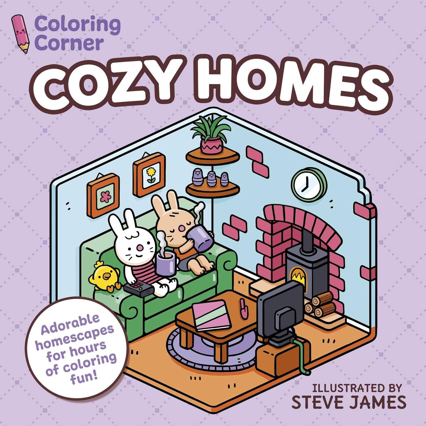 Coloring Corner: Cozy Homes