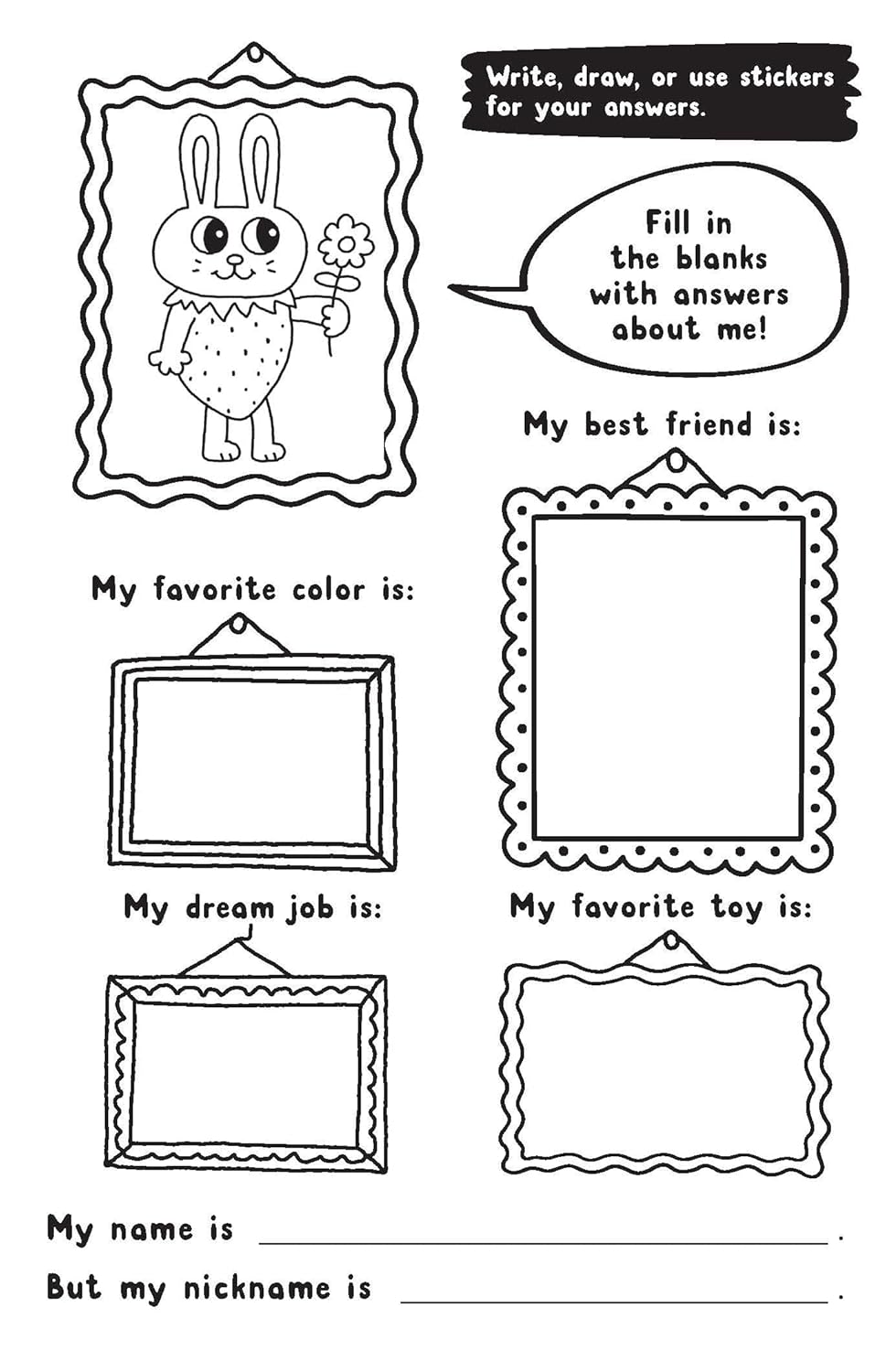 Color-In Stickers and Puzzles! Silly Snackimals