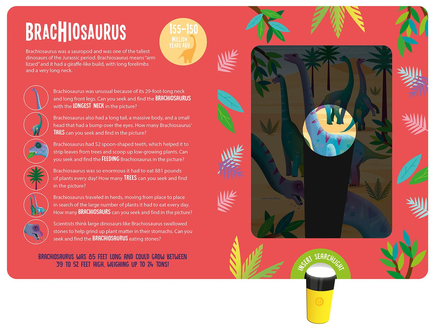 Magic Searchlight - Dinosaurs