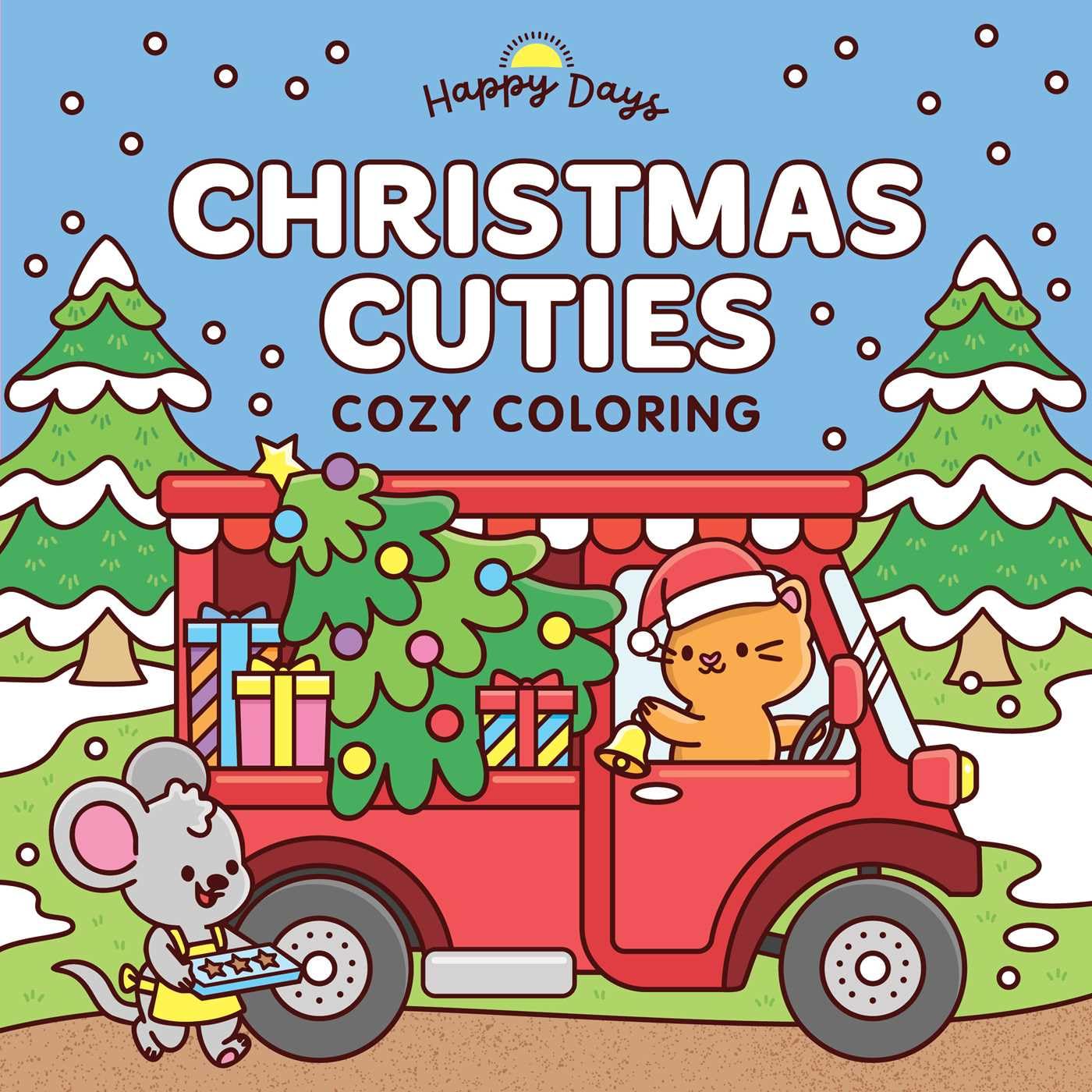 Christmas Cuties: Cozy Coloring