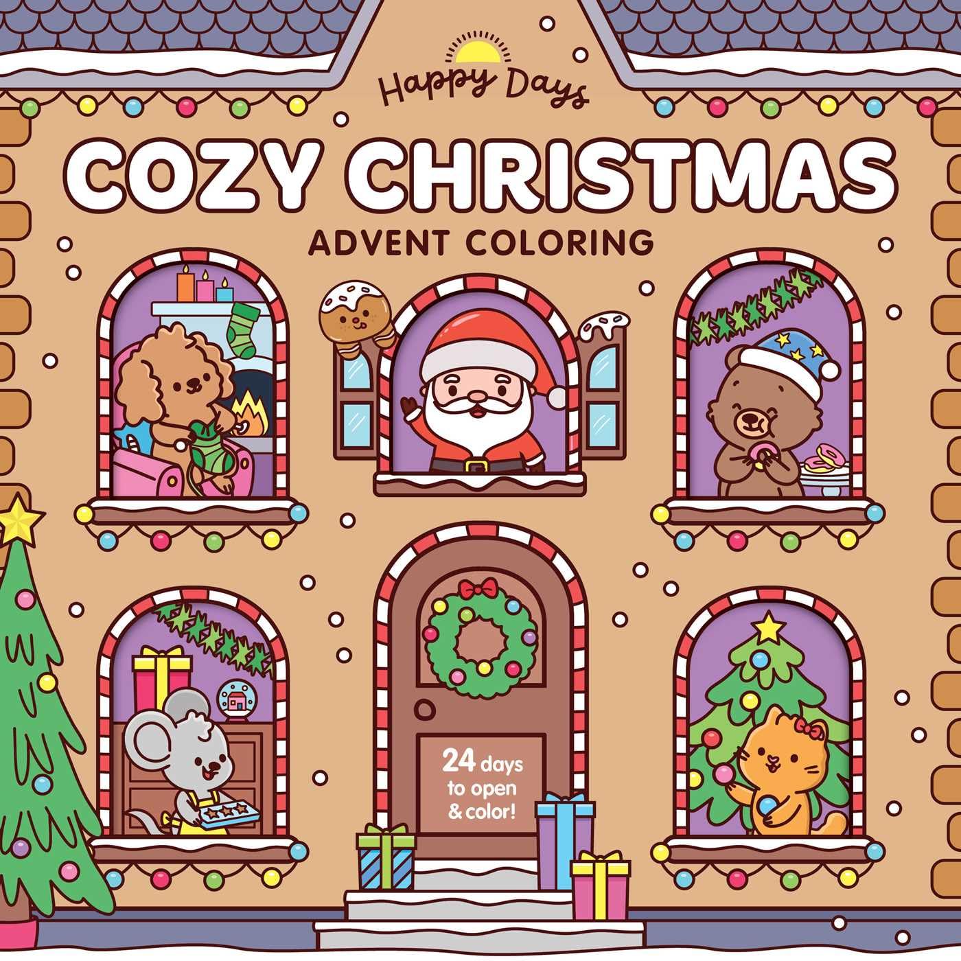 Cozy Christmas: Advent Coloring