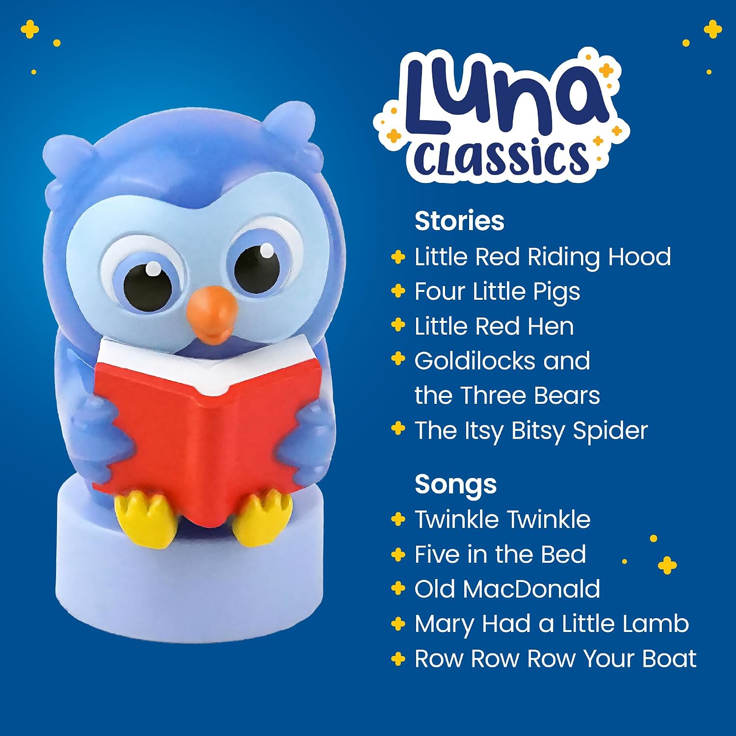 Luna - Kids Book Projector Pink