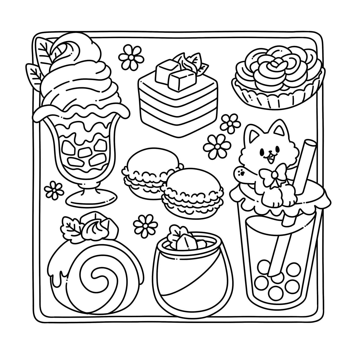 The Bumbleberry Hollows Coloring Book