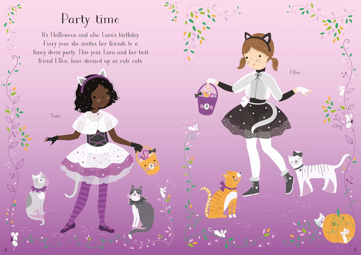 Little Sticker Dolly Dressing - Halloween