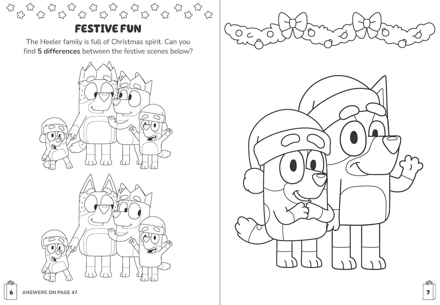 BLUEY COLORTIVITY: HOORAY CHRISTMAS!