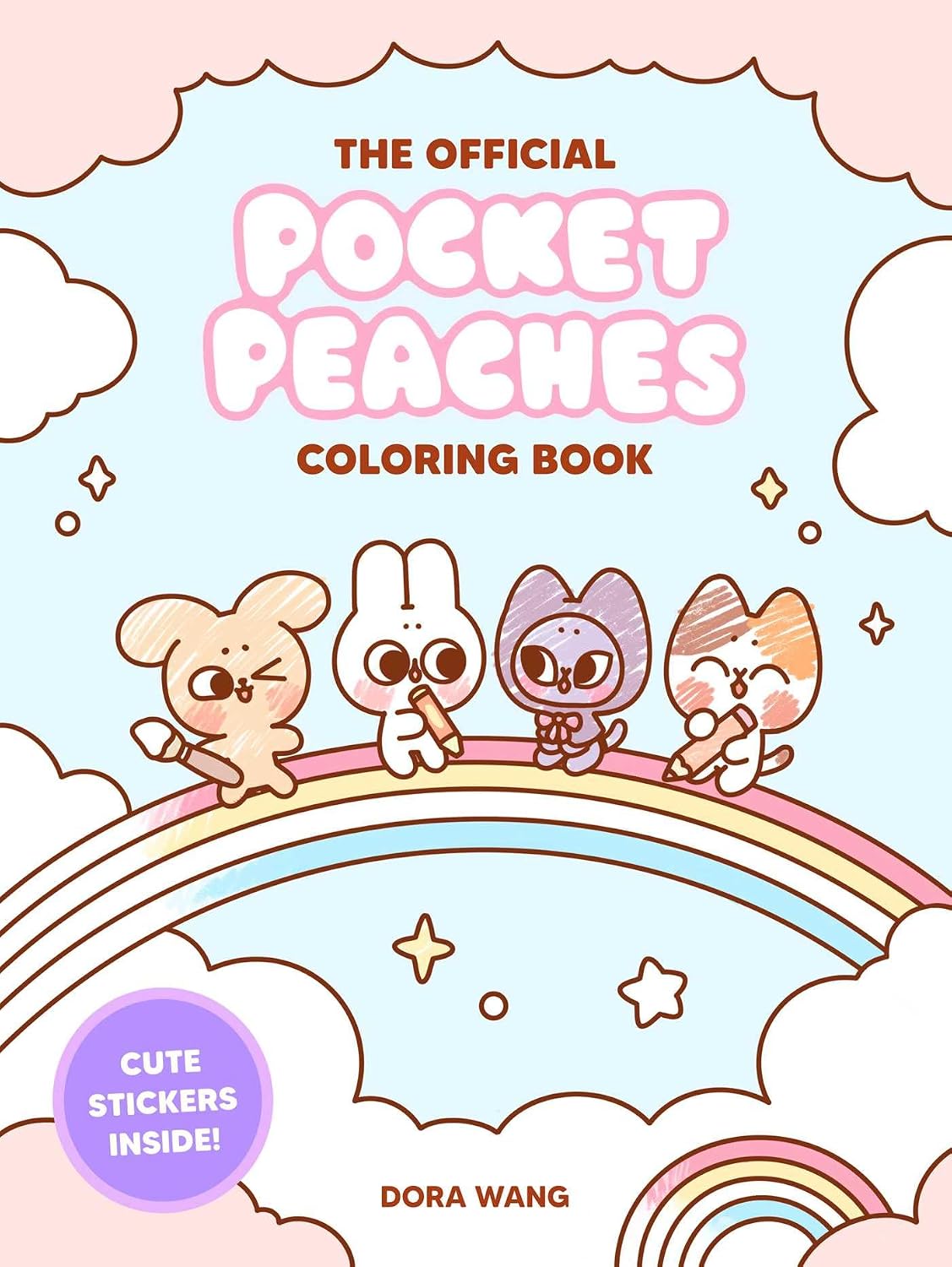 POCKET PEACHES COLORING  BOOK