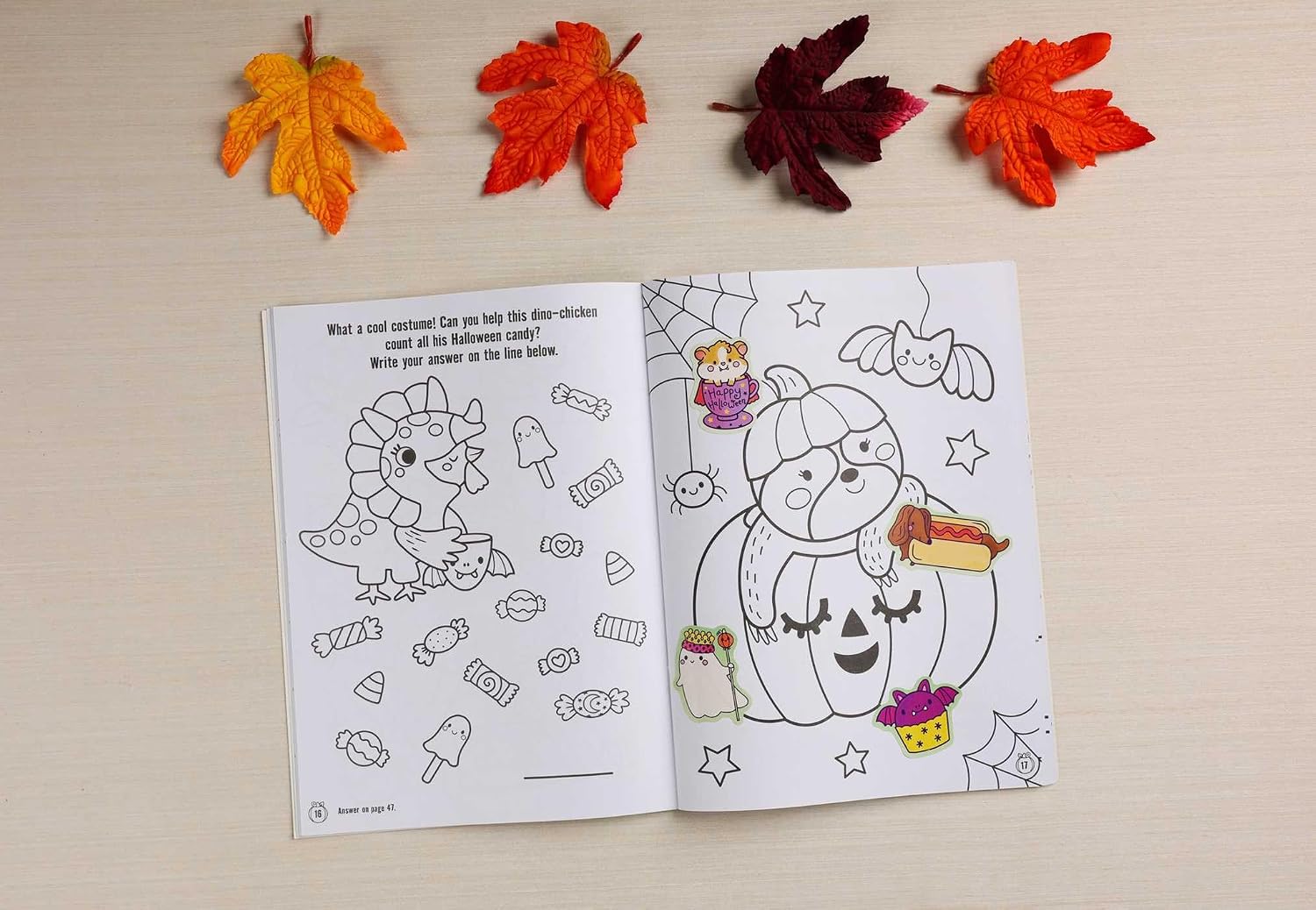 Tricks & Treats! Coloring & Activity Book