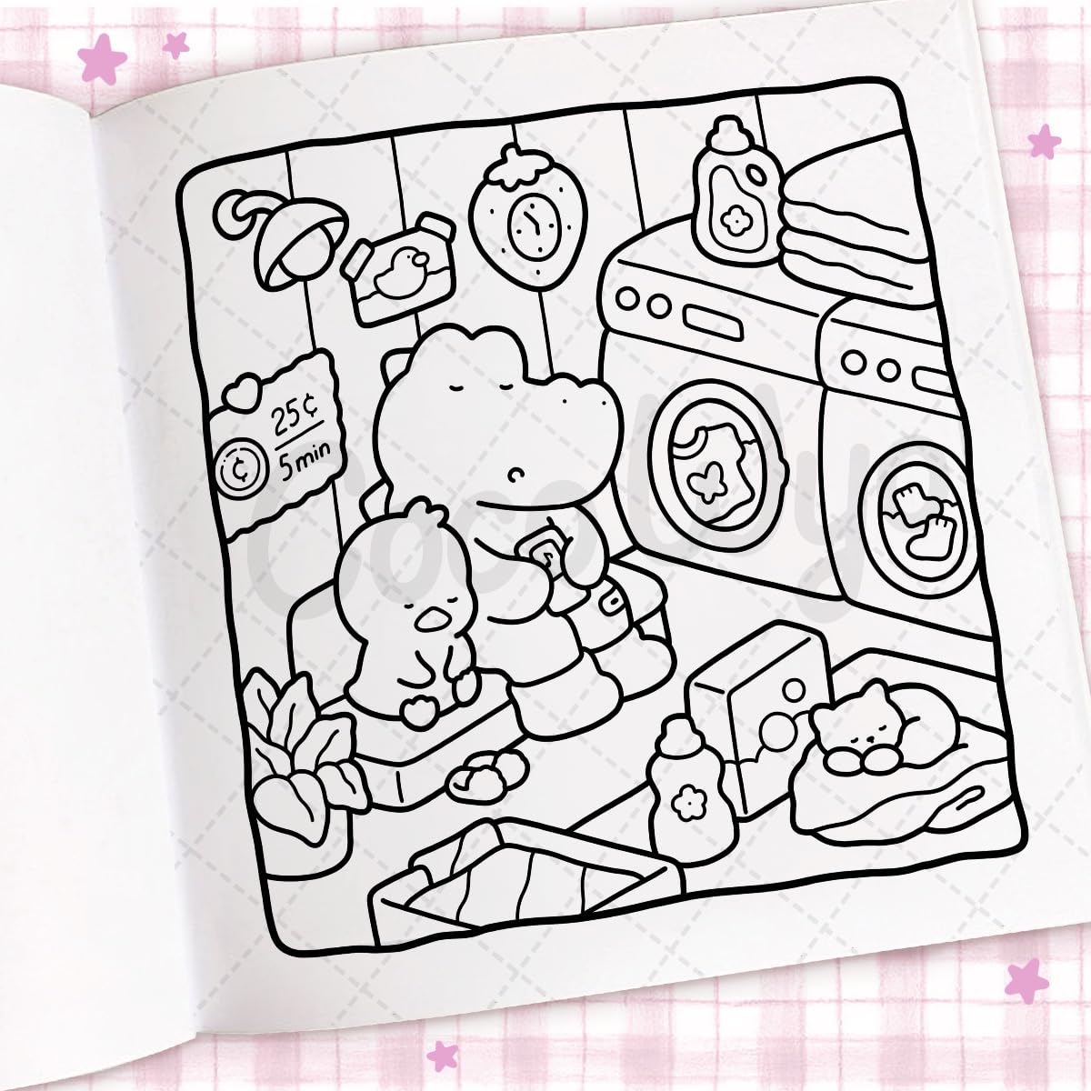 Cozy Days: Coloring Book