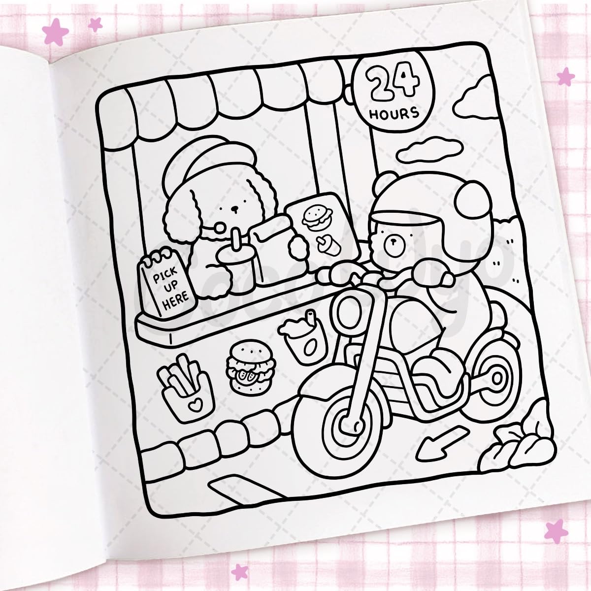 Cozy Days: Coloring Book