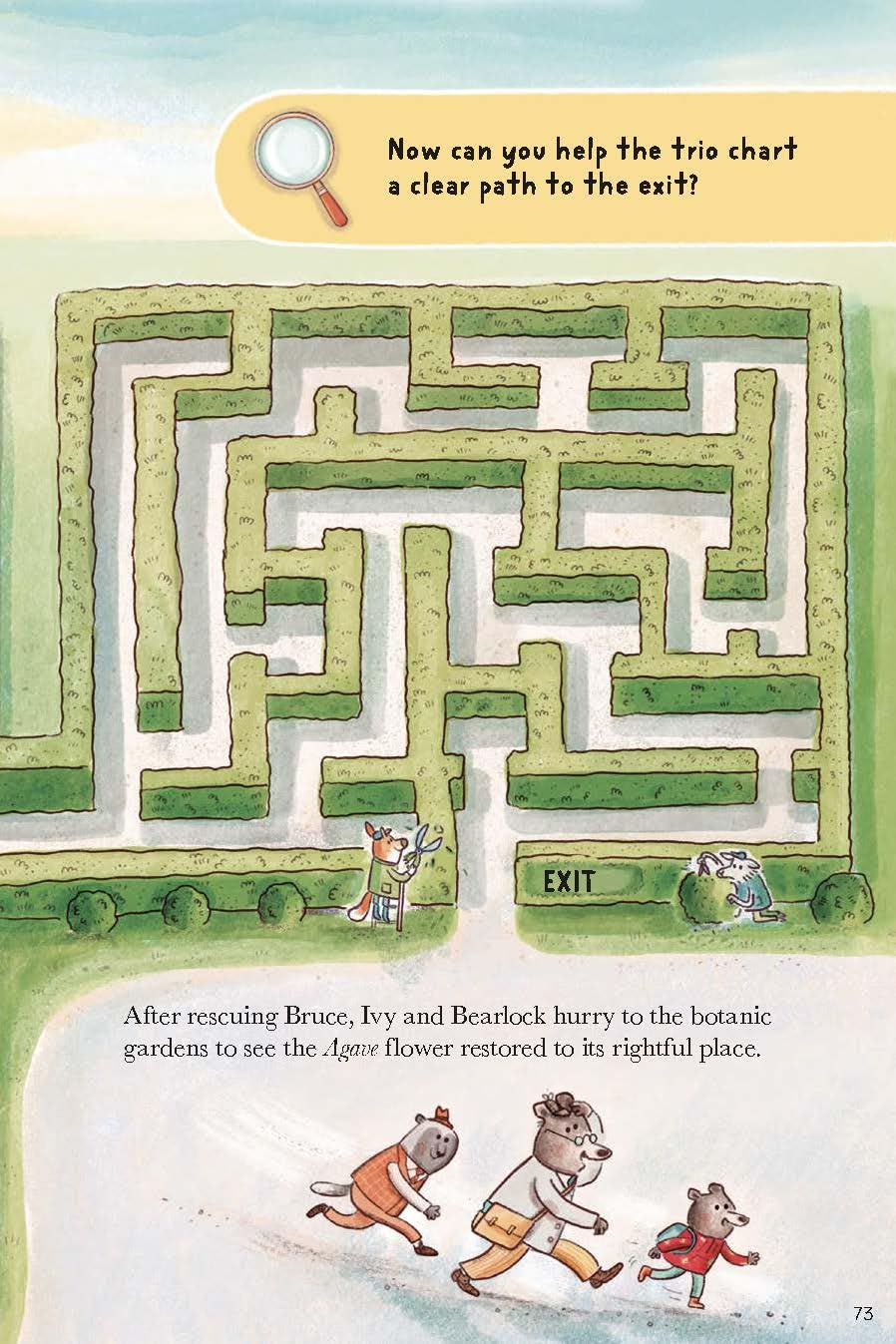 Ivy and Bearlock Holmes: The Case of the Missing Flower