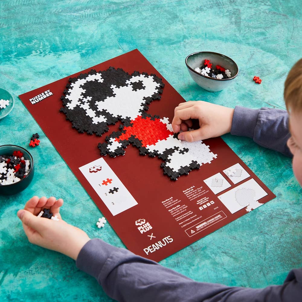 Peanuts Puzzle By Number || Joe Cool