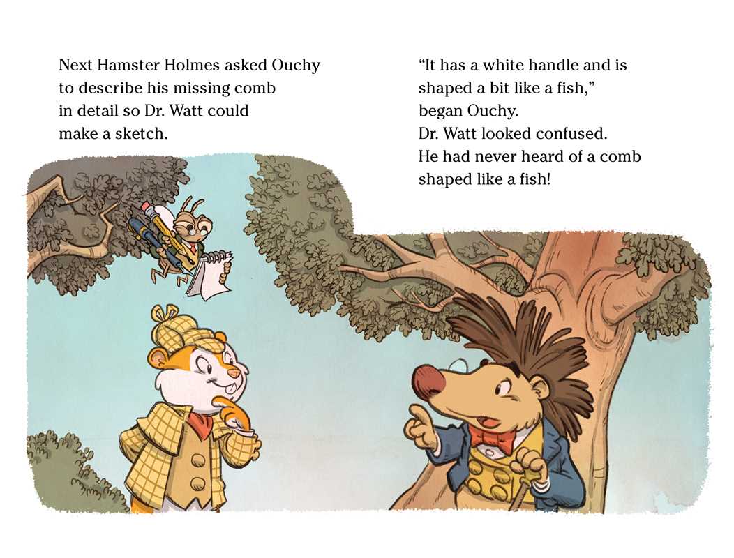 Hamster Holmes, Combing for Clues