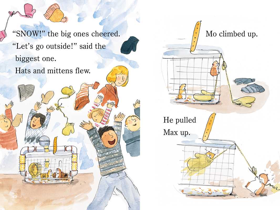 Max & Mo Make a Snowman