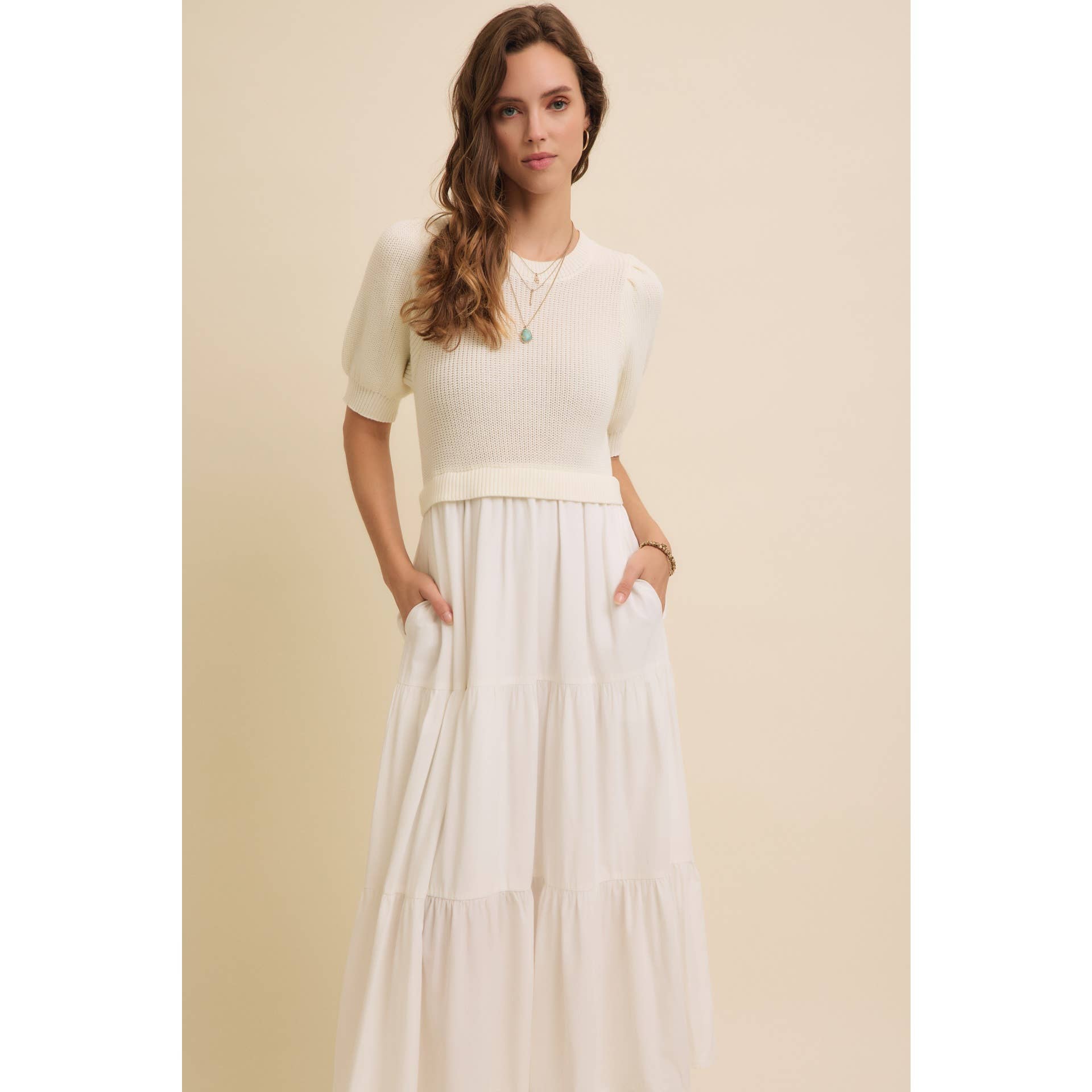 Elise Knit Midi Dress
