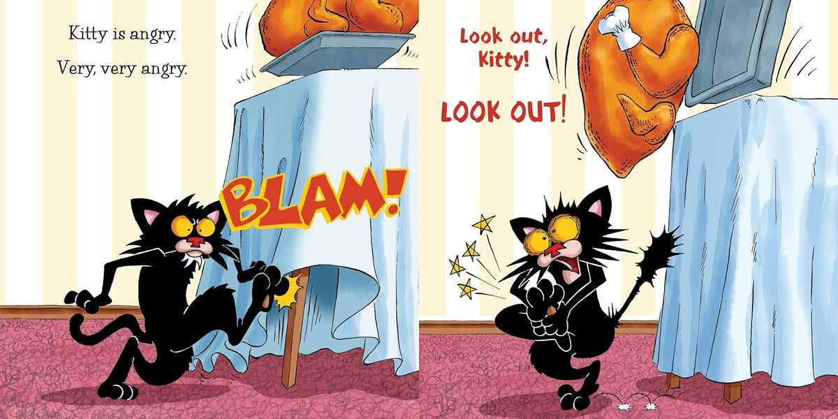 Bad Kitty Does Not Like Thanksgiving