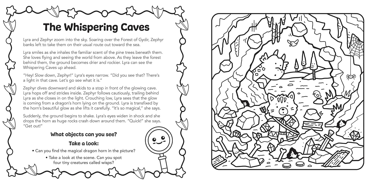 Color and Solve: The Quest of the Dragon Rider
