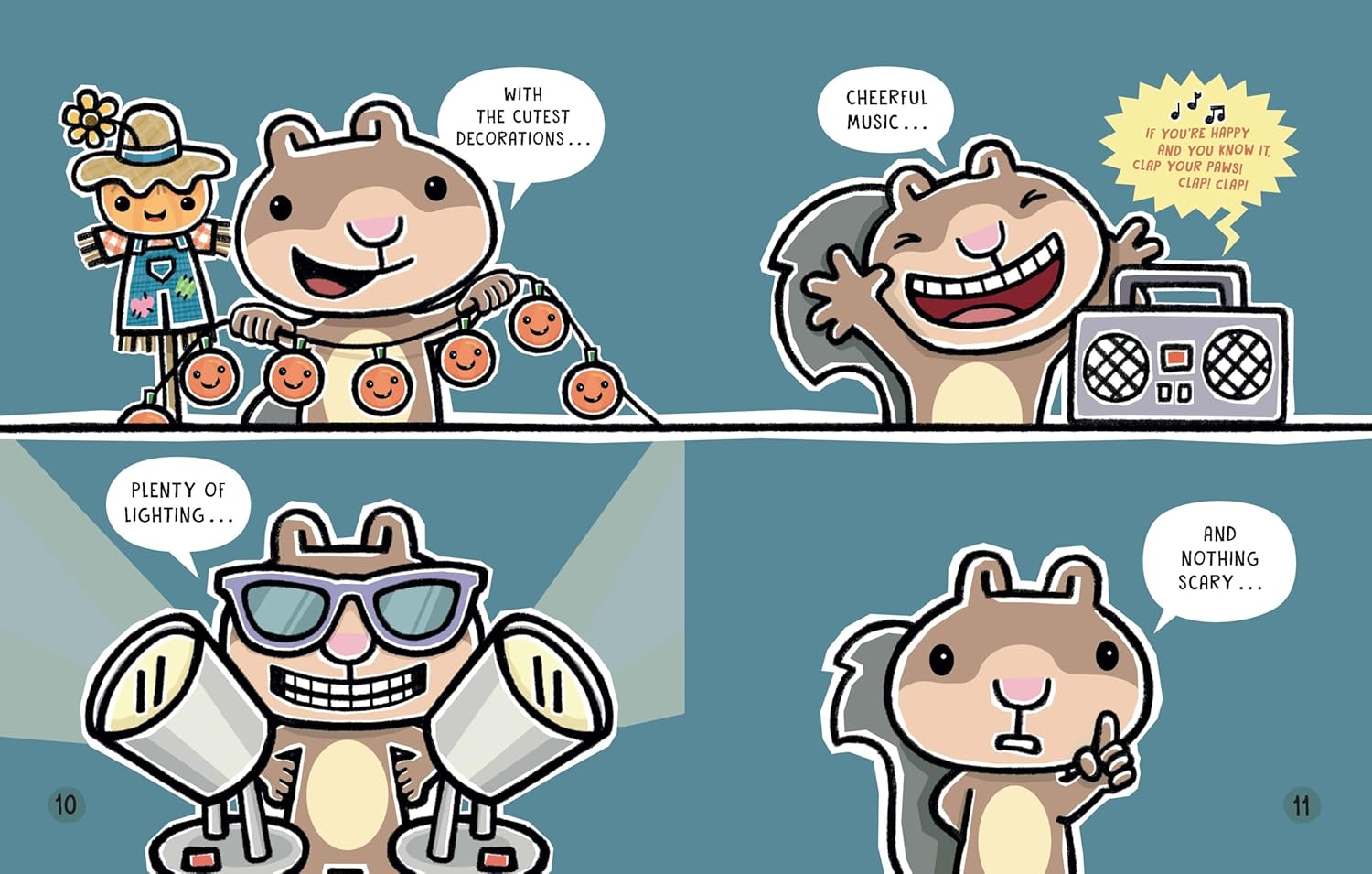 Scaredy Squirrel Scared Silly