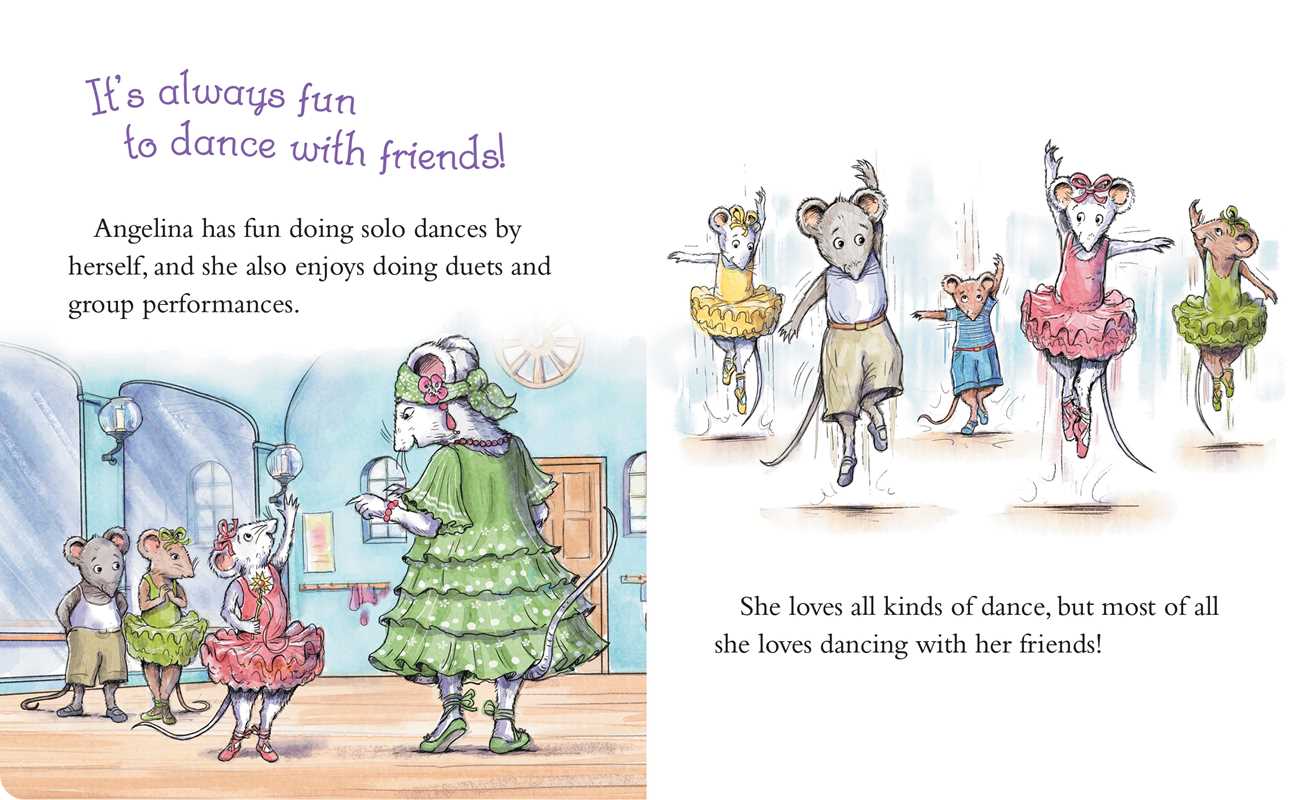 Angelina Ballerina Steps into Ballet