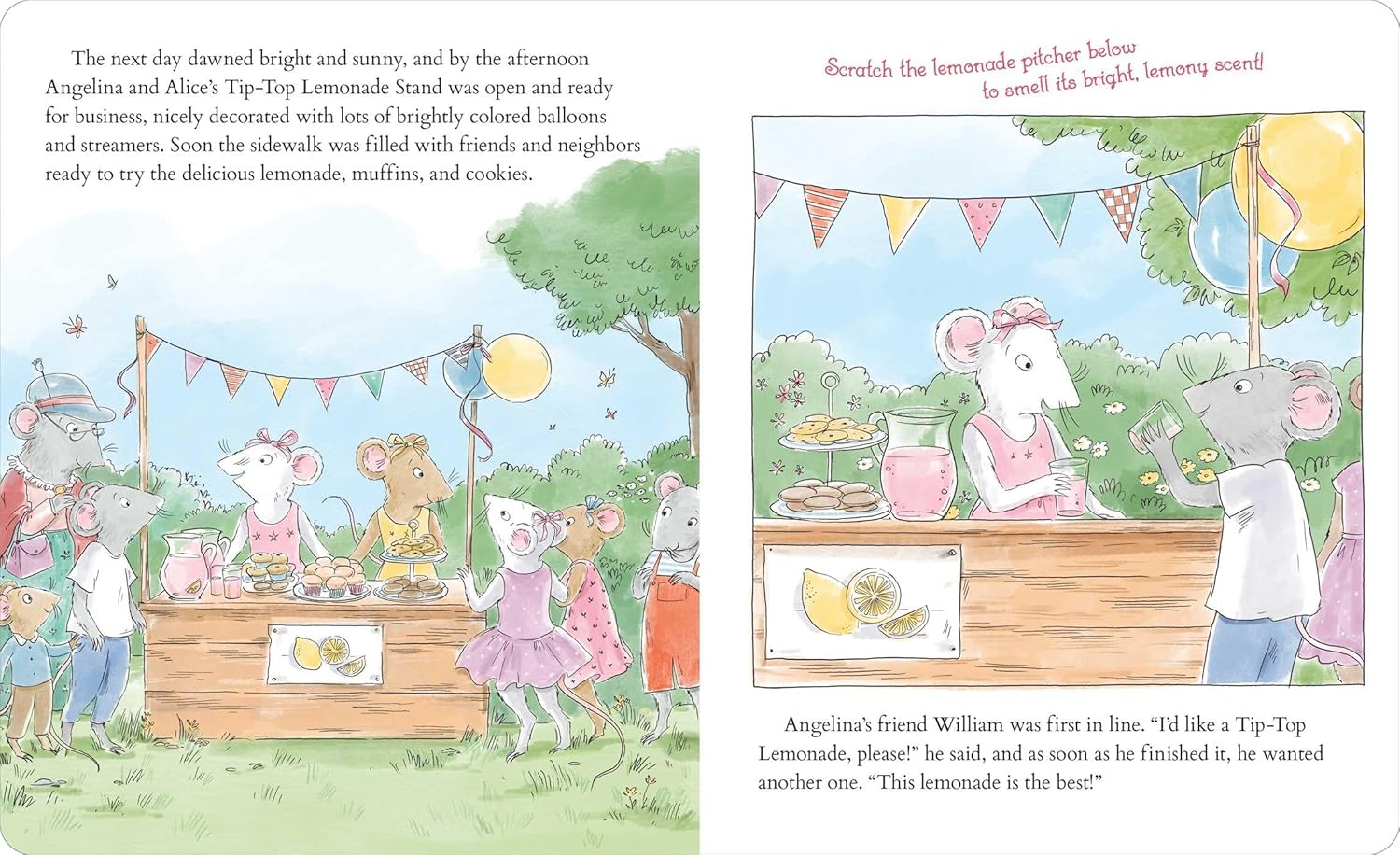 Angelina's Tip-Top Lemonade Stand