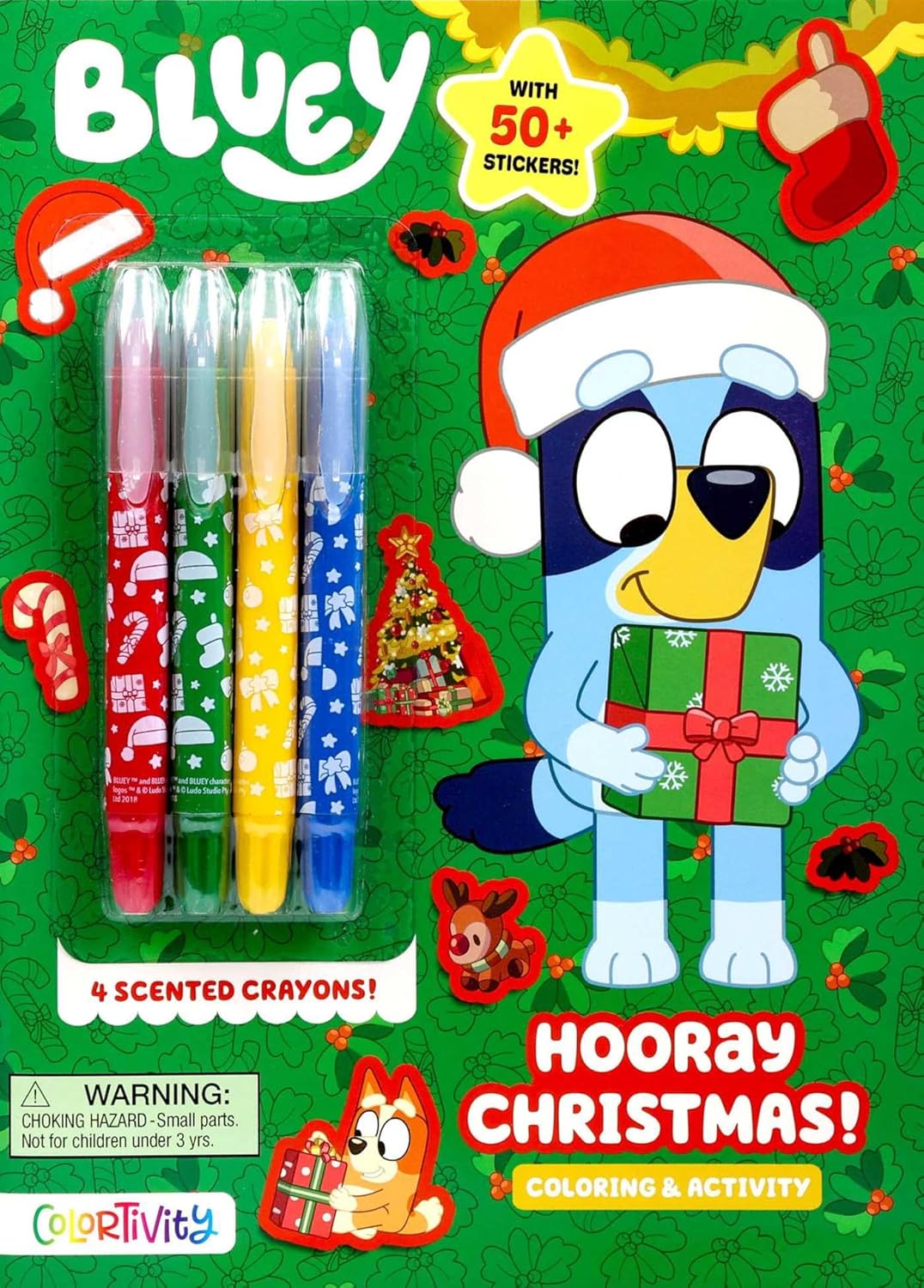 BLUEY COLORTIVITY: HOORAY CHRISTMAS!